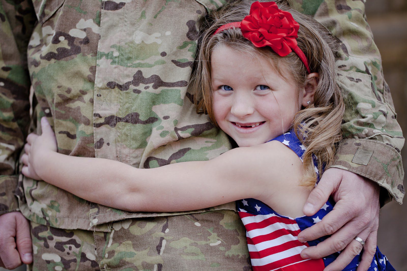 Military Dad _ Daughter - Utah Orthodontic Care