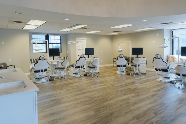 orthodontic office interior