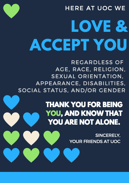 infographic explaining the non-discrimination policy at Utah Ortho Care