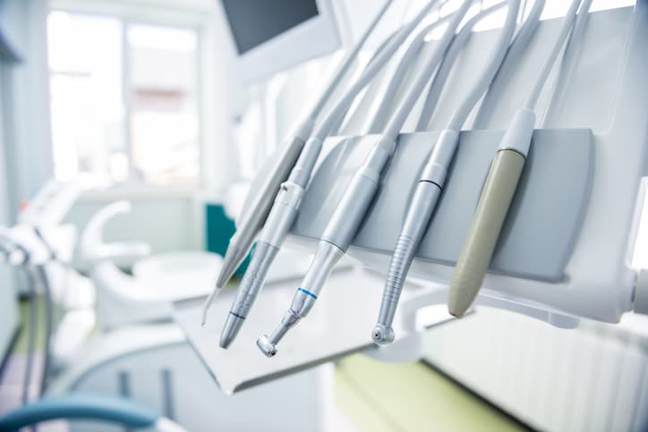 tools at dental office