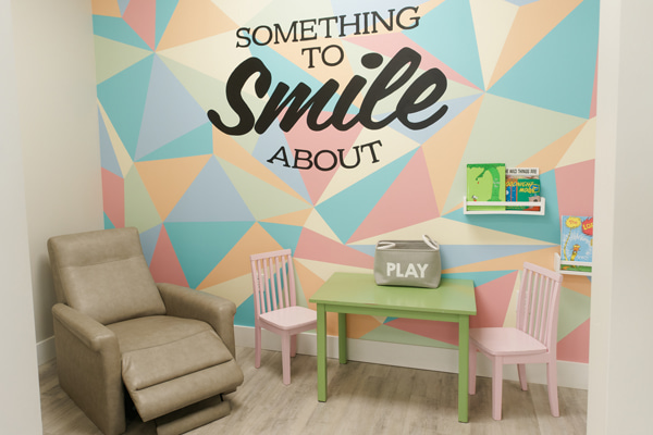 UOC west valley location kids reading waiting area