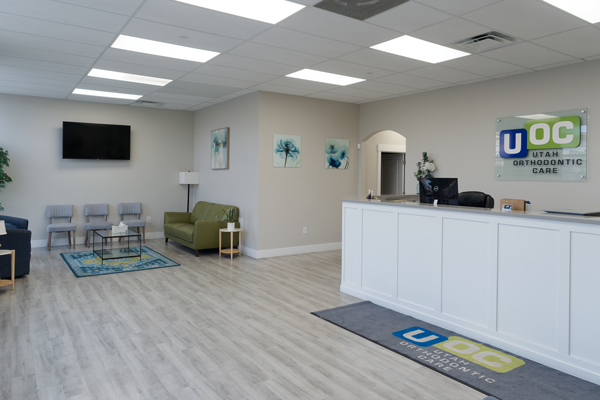 UOC west valley location lobby and front desk