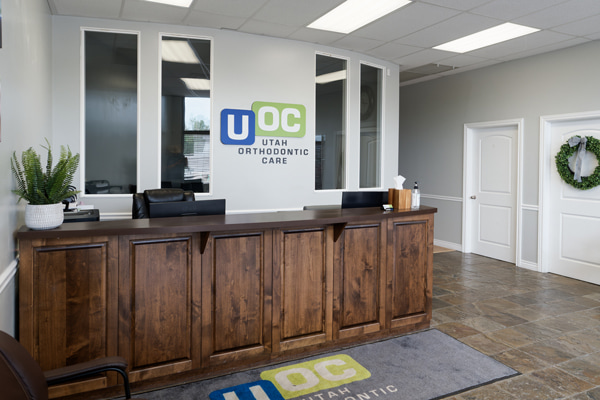 West Jordan front desk of Utah Ortho Care