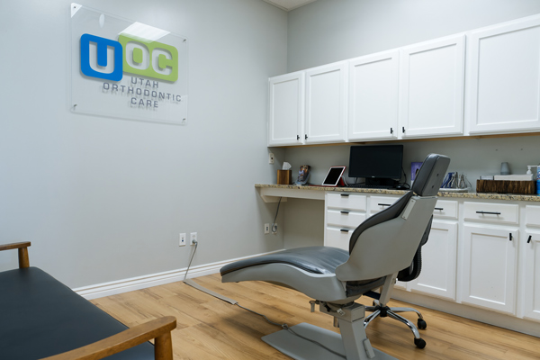 patient room at orthodontic office